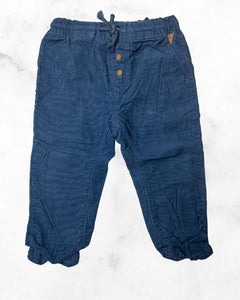 h&m ♡ 1.5-2y ♡ lined corduroy jogger
