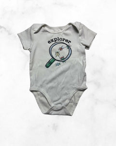 indigo ♡ 12-18 mo ♡ explorer bodysuit