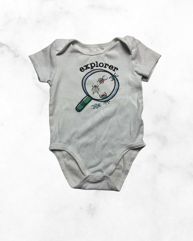 indigo ♡ 12-18 mo ♡ explorer bodysuit