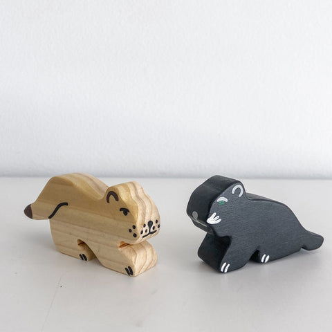 arkwood toys ♡  ♡ black panther & lion cubs