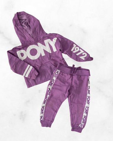 pony ♡ 3t ♡ hoodie & jogger set