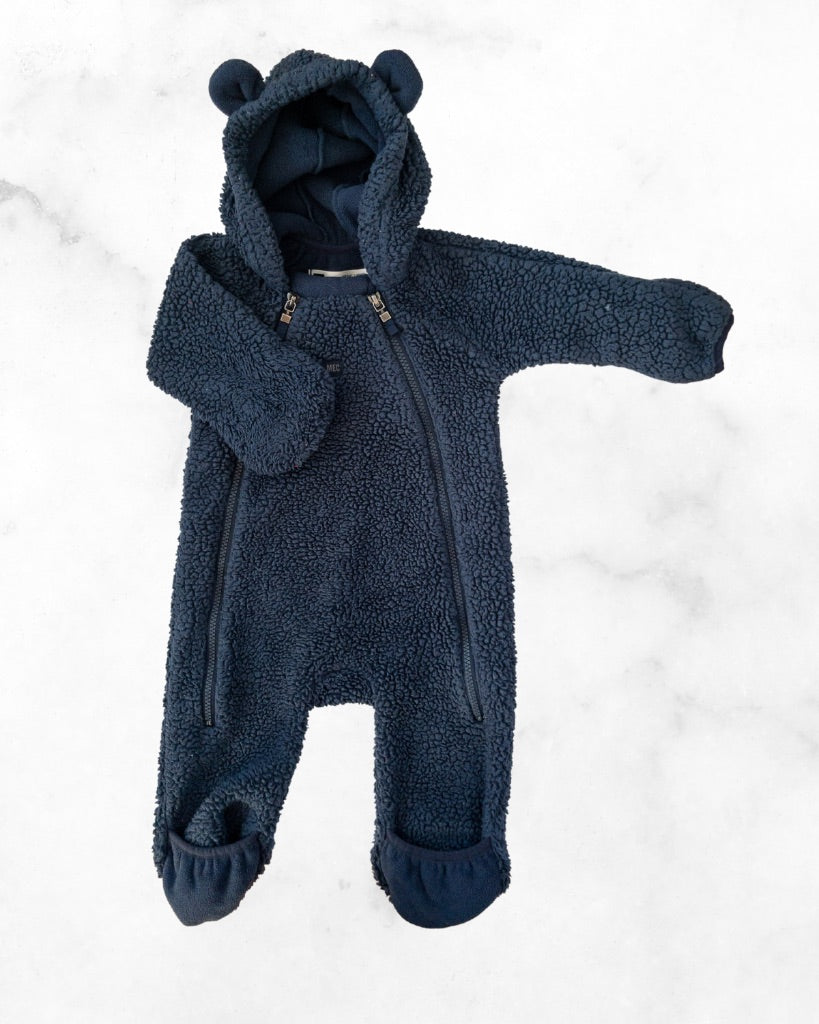 mex ♡ 6 mo ♡ sherpa bear bunting