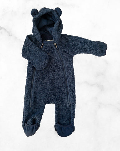 mex ♡ 6 mo ♡ sherpa bear bunting