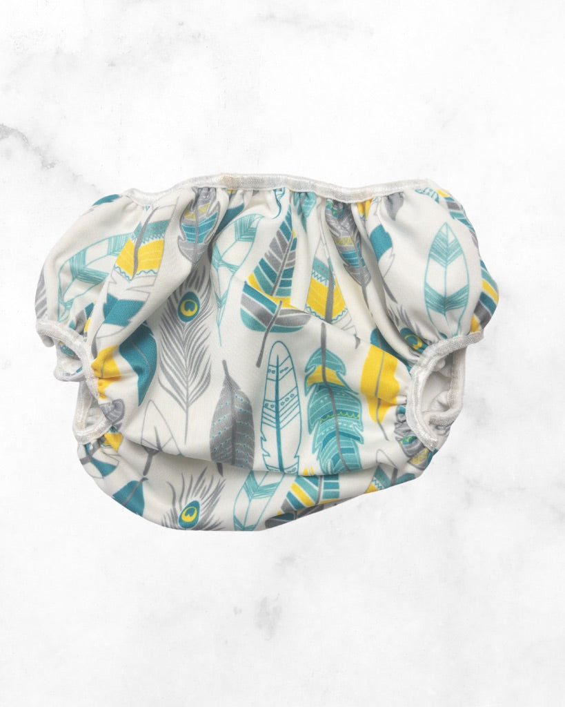 bumkins ♡ lg ♡ feather swim diaper