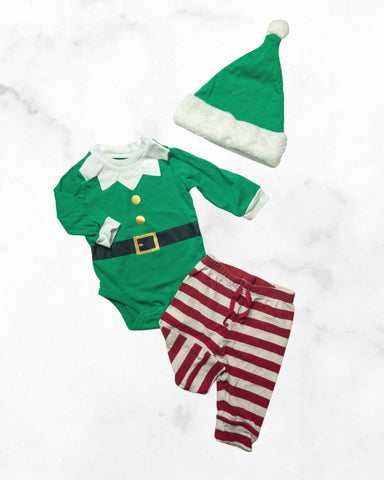 carters/gap ♡ 3-6 mo ♡ 3-piece elf set