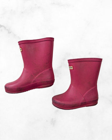 hunter ♡ 7 ♡ toddler original kids first rain boots