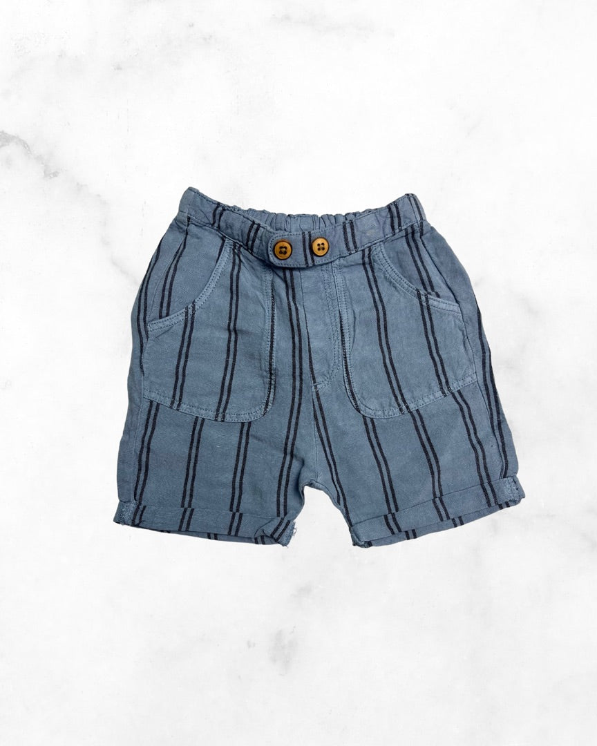 zara ♡ 12-18 mo ♡ striped high waisted shorts