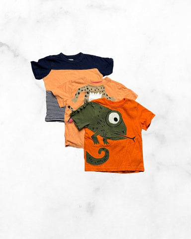 gymboree ♡ 3t ♡ orange t-shirt bundle