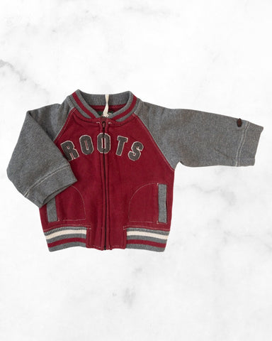 roots ♡ 6-12 mo ♡ cotton varsity jacket
