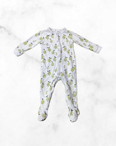 petit lem ♡ 9 mo ♡ lime snap sleeper