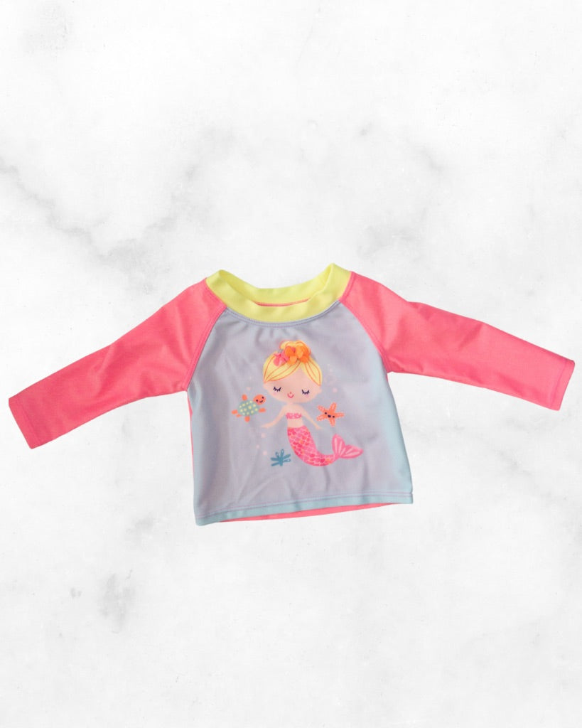 sea me swim ♡ 0-3 ♡ mermaid rashguard