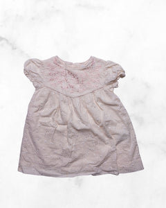 zara ♡ 18-24 mo ♡ floral embroidered short sleeve dress