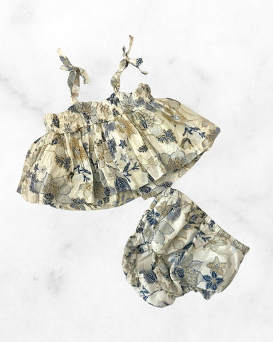 gap ♡ 6-12 mo ♡ floral tank and bloomers set