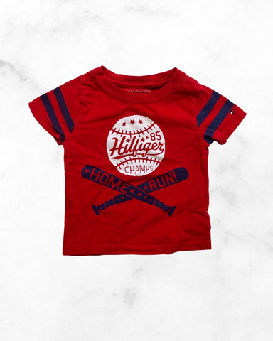 hilfiger ♡ 12 mo ♡ home run champs tee