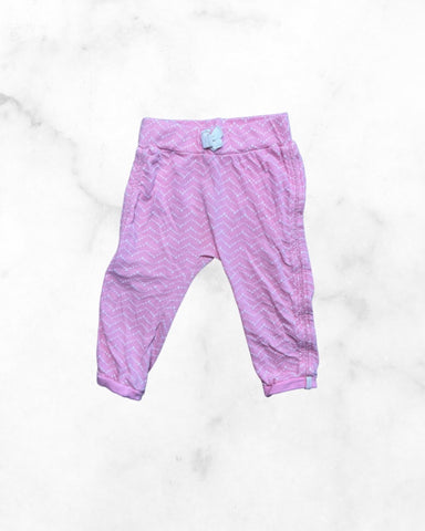 noppies ♡ 6-9 mo ♡ pink zig zag joggers