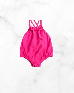 joe fresh ♡ 6-12 mo ♡ pink ruffle bum one piece swim