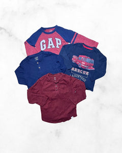 gap/childrens place ♡ 3t ♡ navy & red long sleeve bundle