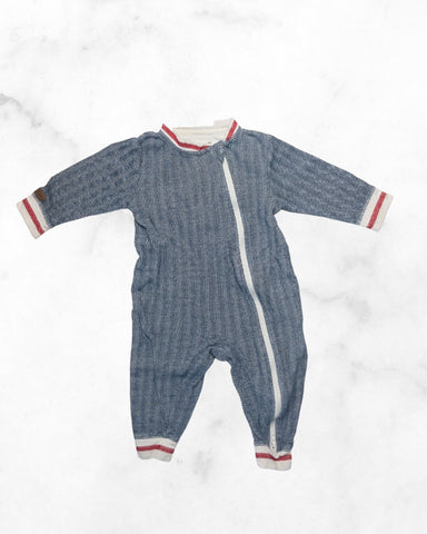 juddlies ♡ 6-12 mo ♡ chevron zippered sleeper