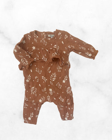 trois moutons ♡ 6mo ♡ floral jumpsuit
