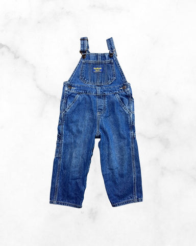 oshkosh ♡ 18 mo ♡ genuine medium wash denim overalls