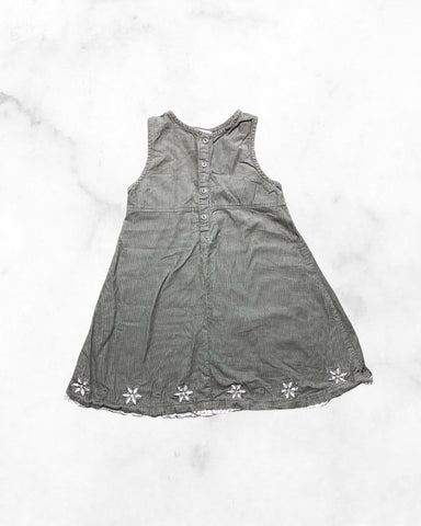genevieve lapierre collection ♡ 6 ♡ embroidered corduroy tank dress