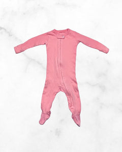 lovedbaby ♡ 3-6 mo ♡ pink zip sleeper