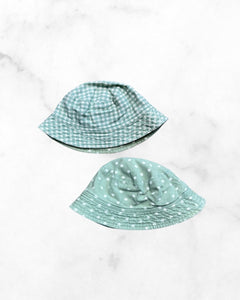 unknown ♡ 12-24 mo ♡ reversible bucket hat