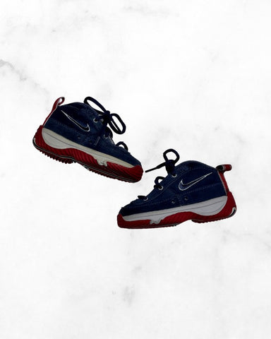 nike ♡ 5c ♡ navy & red high tops