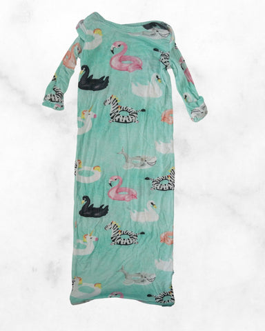 posh peanut ♡ 0-3mo ♡ bamboo zippers gown