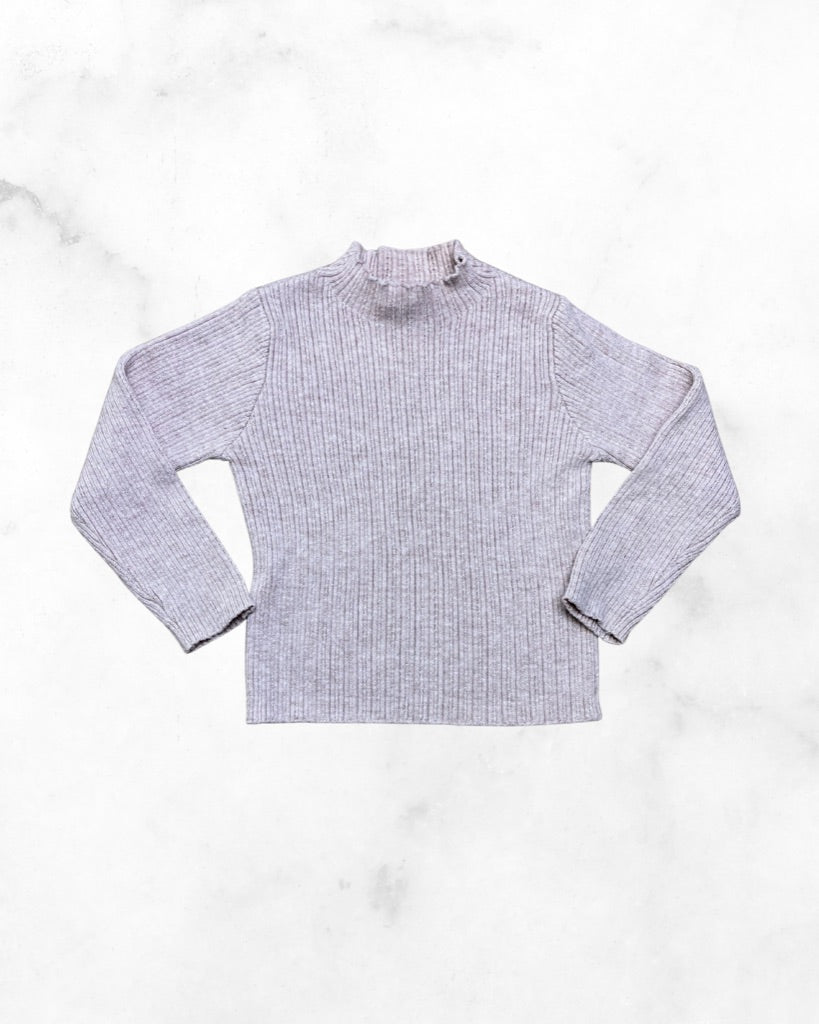 zara ♡ 12-18 mo ♡ ribbed mock neck cozy shirt