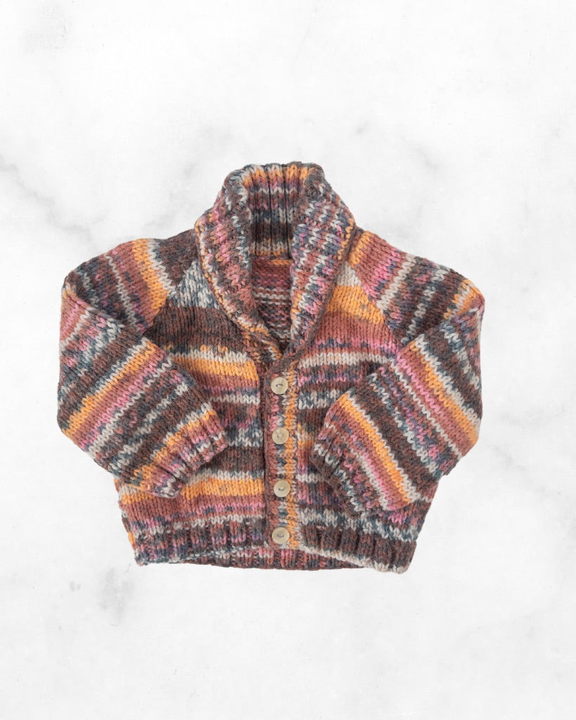 handmade ♡ 0-3mo ♡ knit cardigan