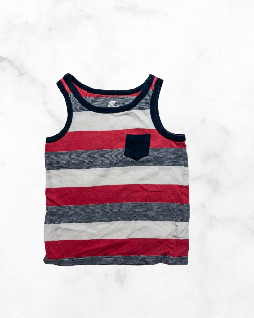 place sport ♡ xs ♡ striped pocket tank