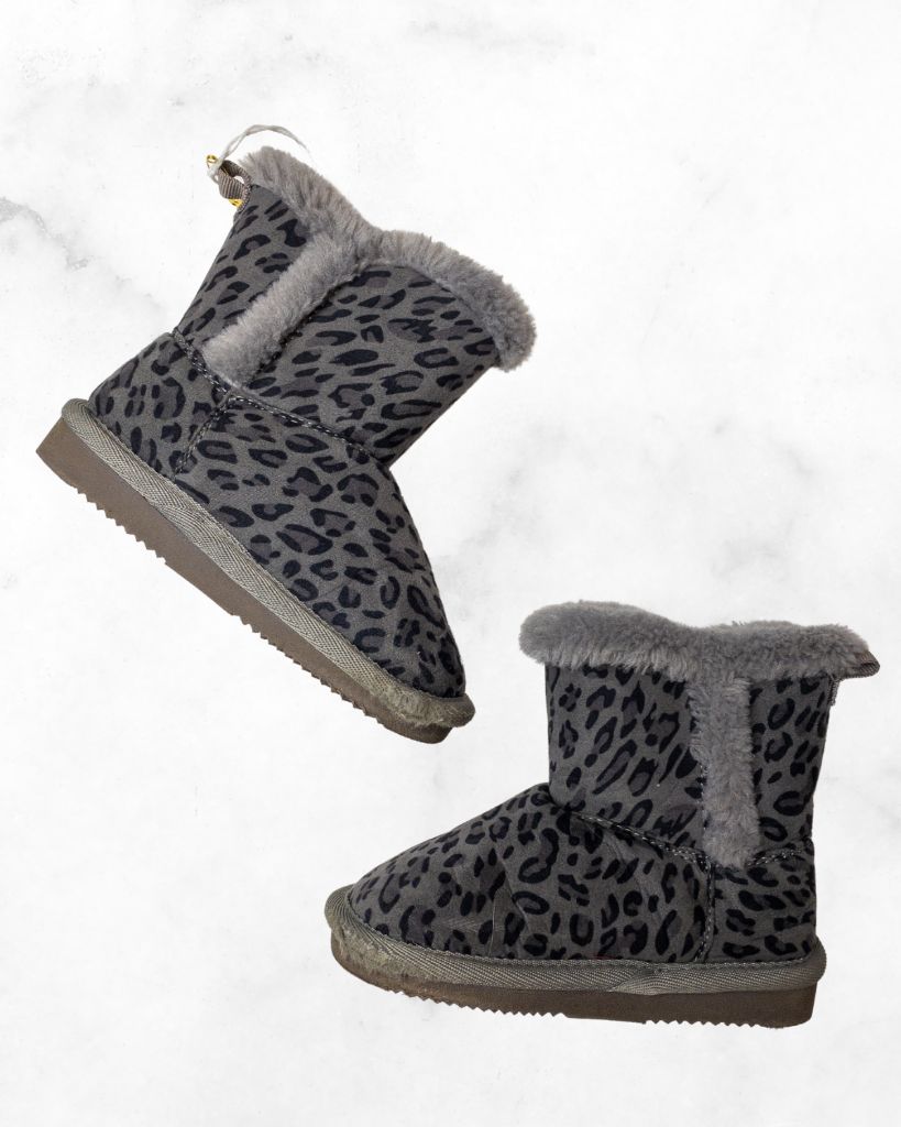 joe fresh ♡ 7 ♡ cheetah cozy boots