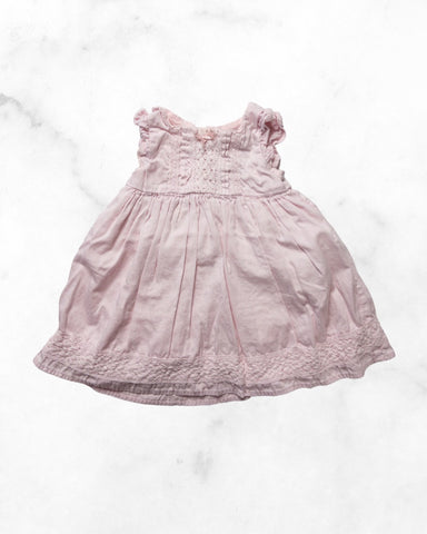 heirlooms by polly finders ♡ 6-9 mo ♡ ruffle sleeve tank dress