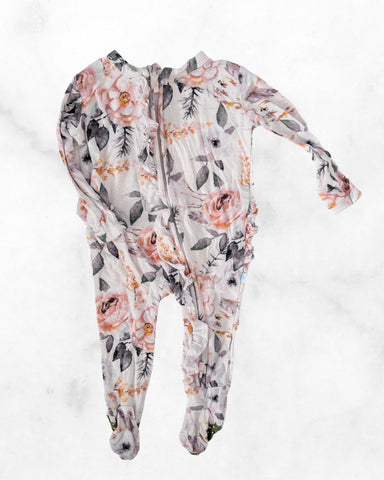 posh peanut ♡ nb ♡ floral sleeper