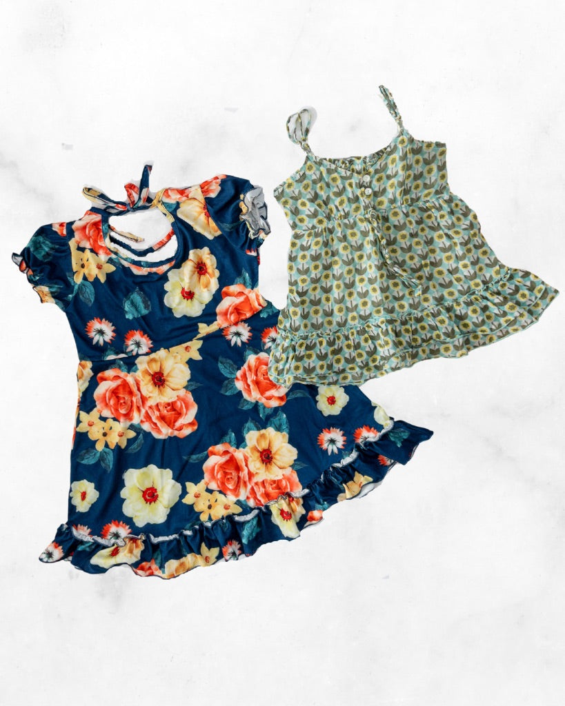 bizzy/unknown ♡ 6 ♡ floral dress & tank bundle