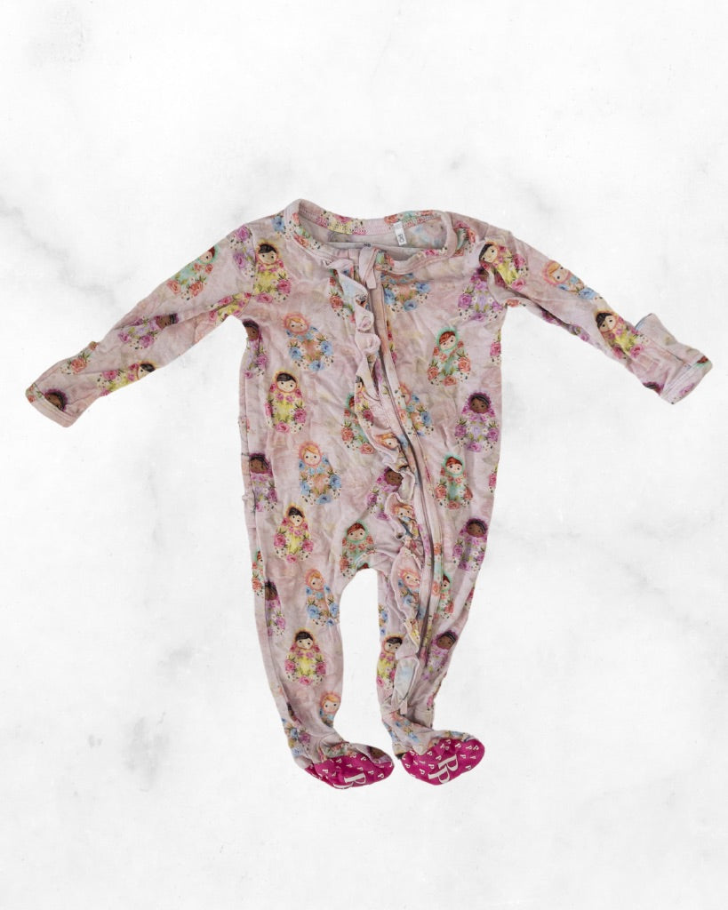 posh peanut ♡ nb ♡ floral doll sleeper