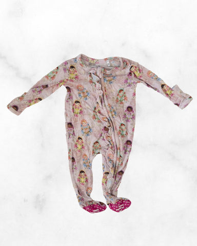 posh peanut ♡ nb ♡ floral doll sleeper