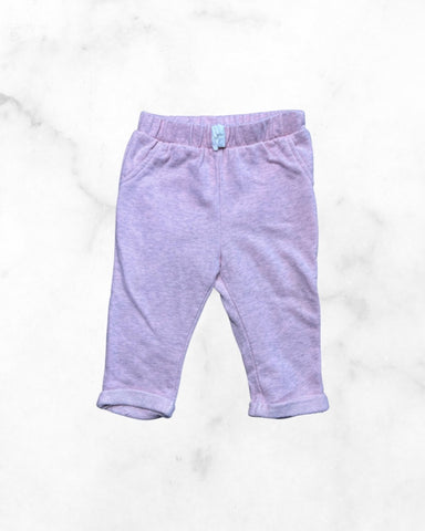 h&m ♡ 9-12 ♡ pink terry jogger