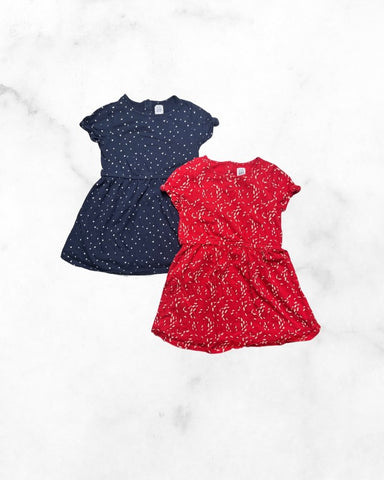 gap ♡ 4t ♡ cotton cinch waist dress bundle