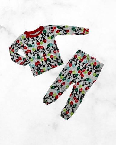 childrens place ♡ 9-12 mo ♡ christmas light pj set