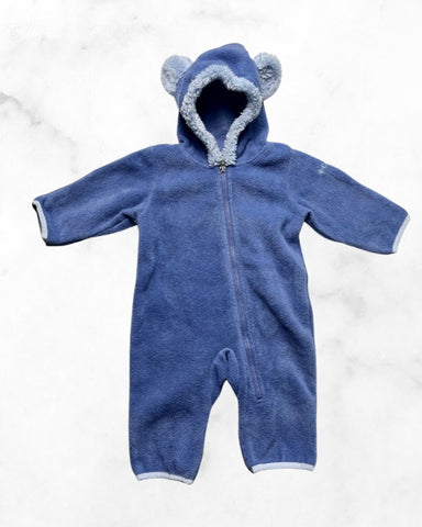 columbia ♡ 3-6 mo ♡ bear fleece bunting