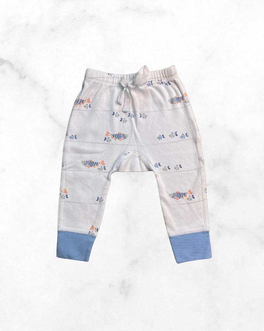 sapling organic ♡ 0-3 mo ♡ fish jogger