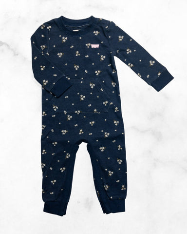 levi's ♡ 12 mo ♡ floral waffle romper