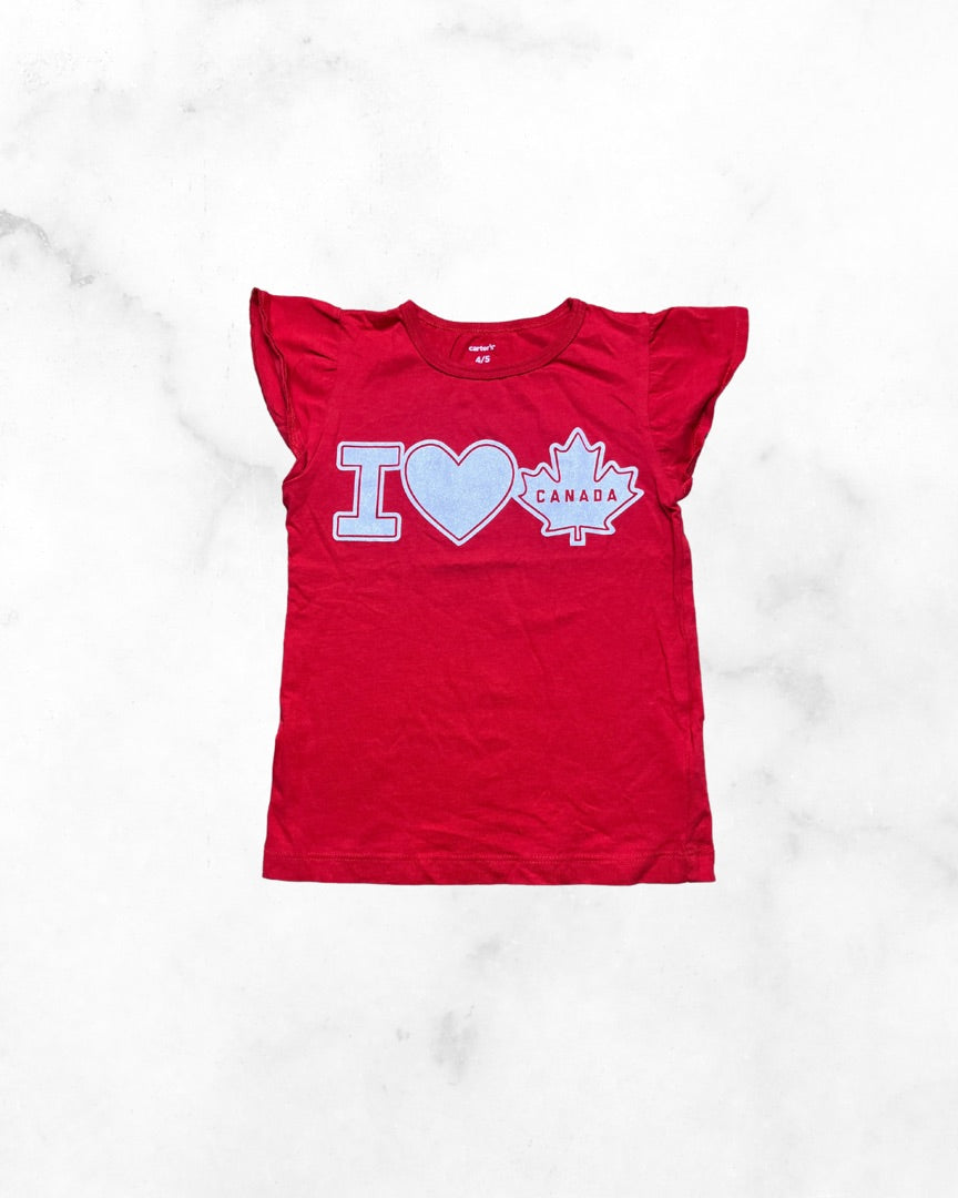 carters ♡ 4-5y ♡ I heart canada