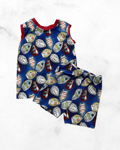 the bailey baby ♡ 18 mo ♡ boat tank & short set