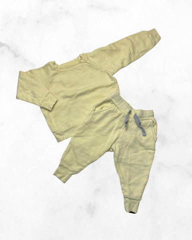 mini mioche ♡ 12-18 mo ♡ crewneck sweatshirt & jogger set