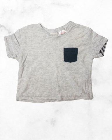 zara ♡ 3-6 mo ♡ pocket tee