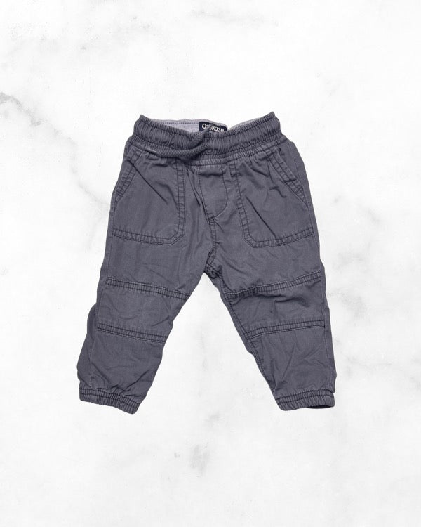 oshkosh ♡ 9 mo ♡ cotton lined canvas jogger