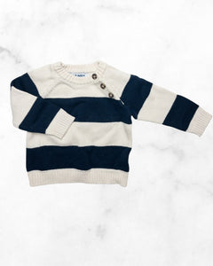 old navy ♡ 6-12 mo ♡ knit stripe sweater